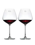 Personalised Roma Red Wine Glass - Set of 2