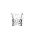 Father's Day 'Dad' Mayfair Whiskey Glass