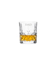 Father's Day 'Dad' Mayfair Whiskey Glass