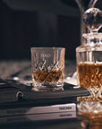 Father's Day 'Dad' Mayfair Whiskey Glass