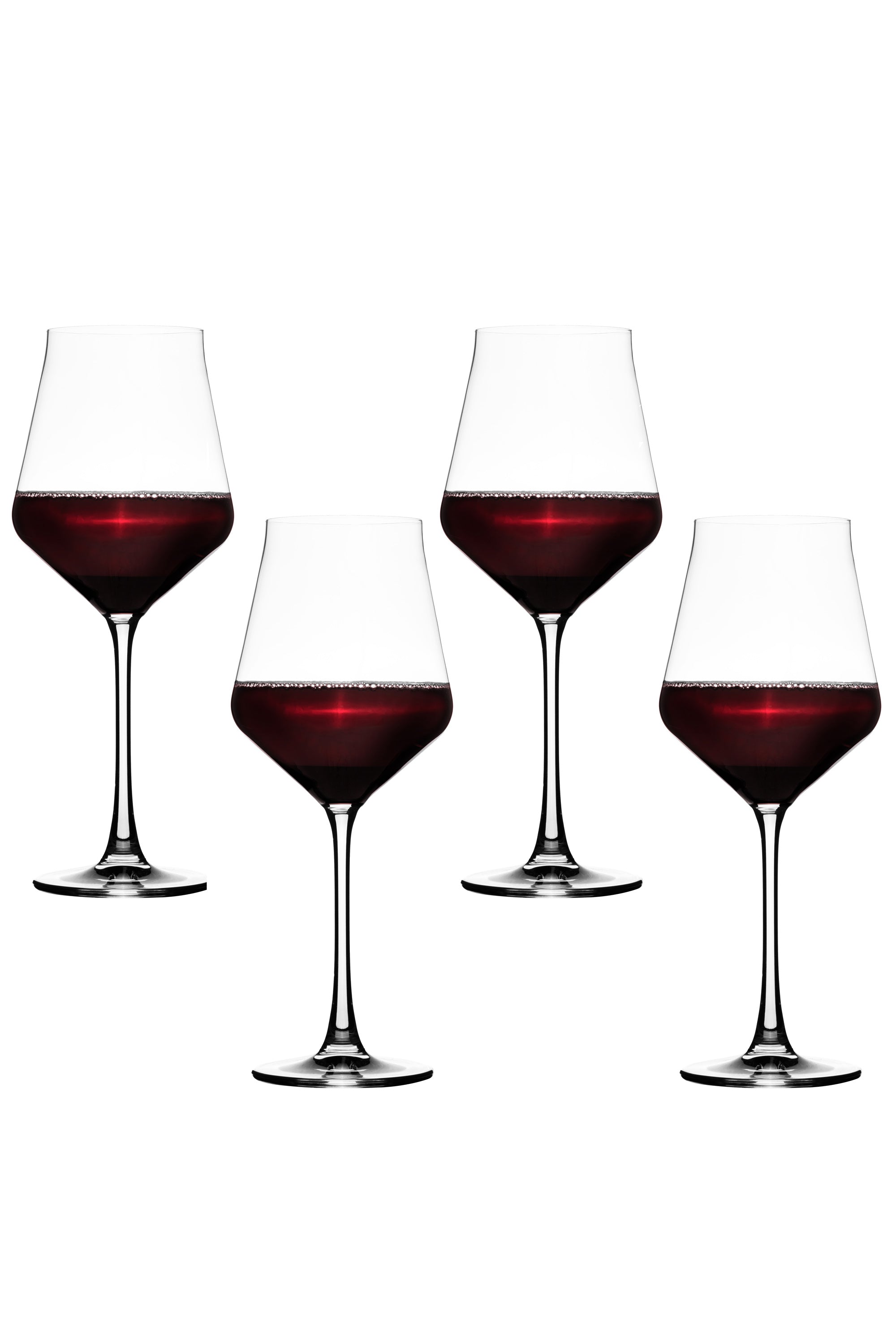 Margeaux Red Wine Glass - Set of 4 | European Crystal Glassware