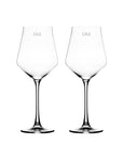 Personalised Margeaux Red Wine Glass - Set of 2