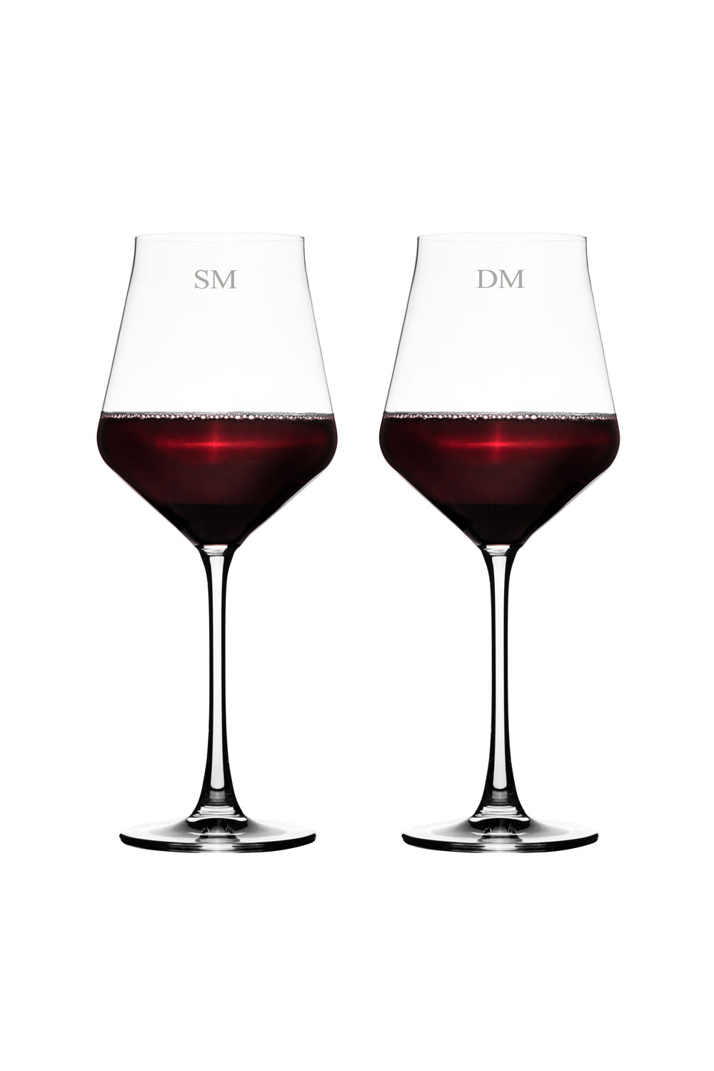 Margeaux Personalised Red Wine Glass Set of 2 Mon Verre