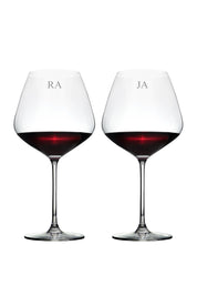 Personalised Roma Red Wine Glass - Set of 2