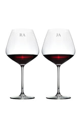 Personalised Roma Red Wine Glass - Set of 2