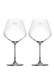 Personalised Roma Red Wine Glass - Set of 2