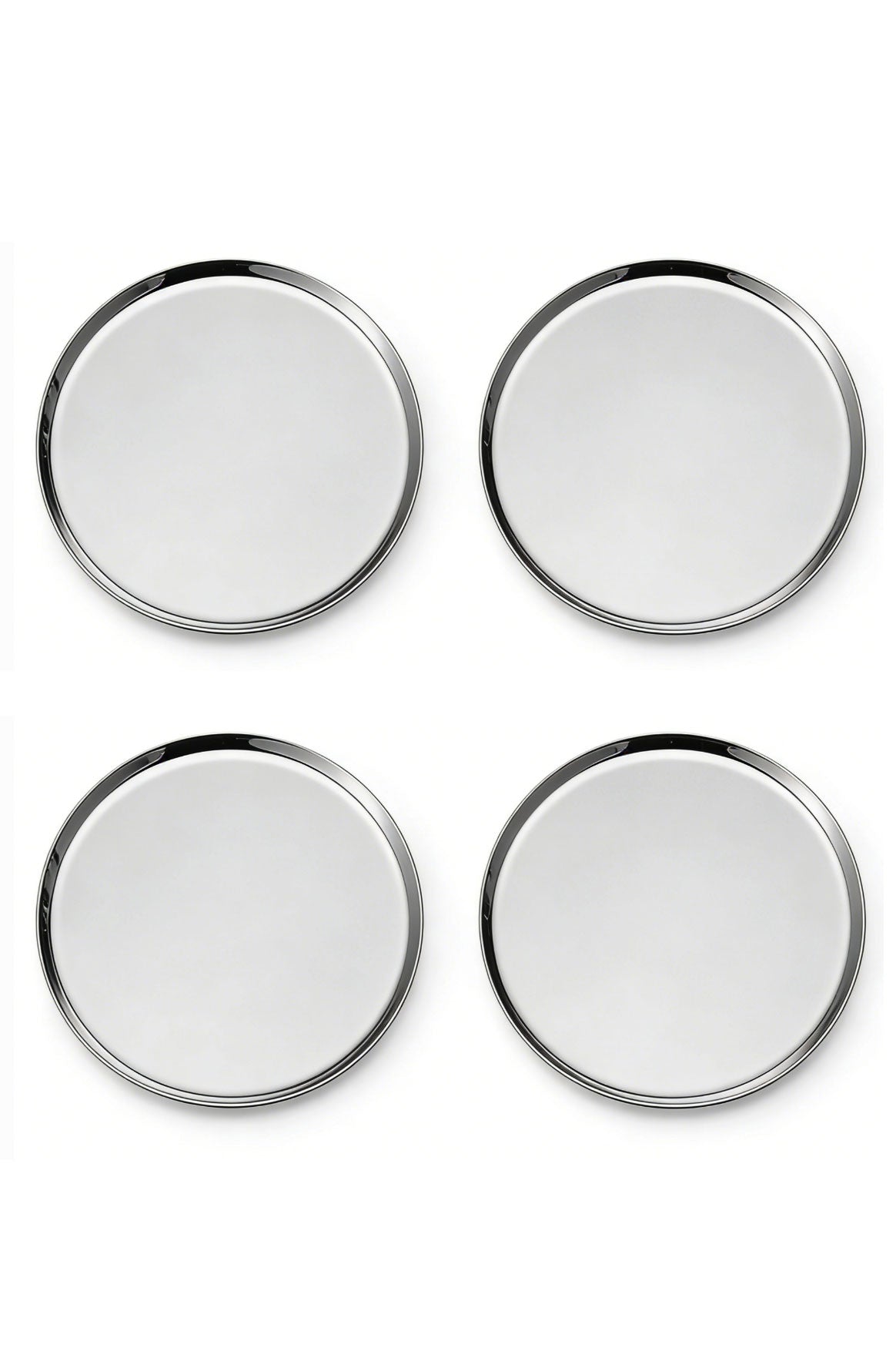 Argento Mirrored Coaster - Set of 4