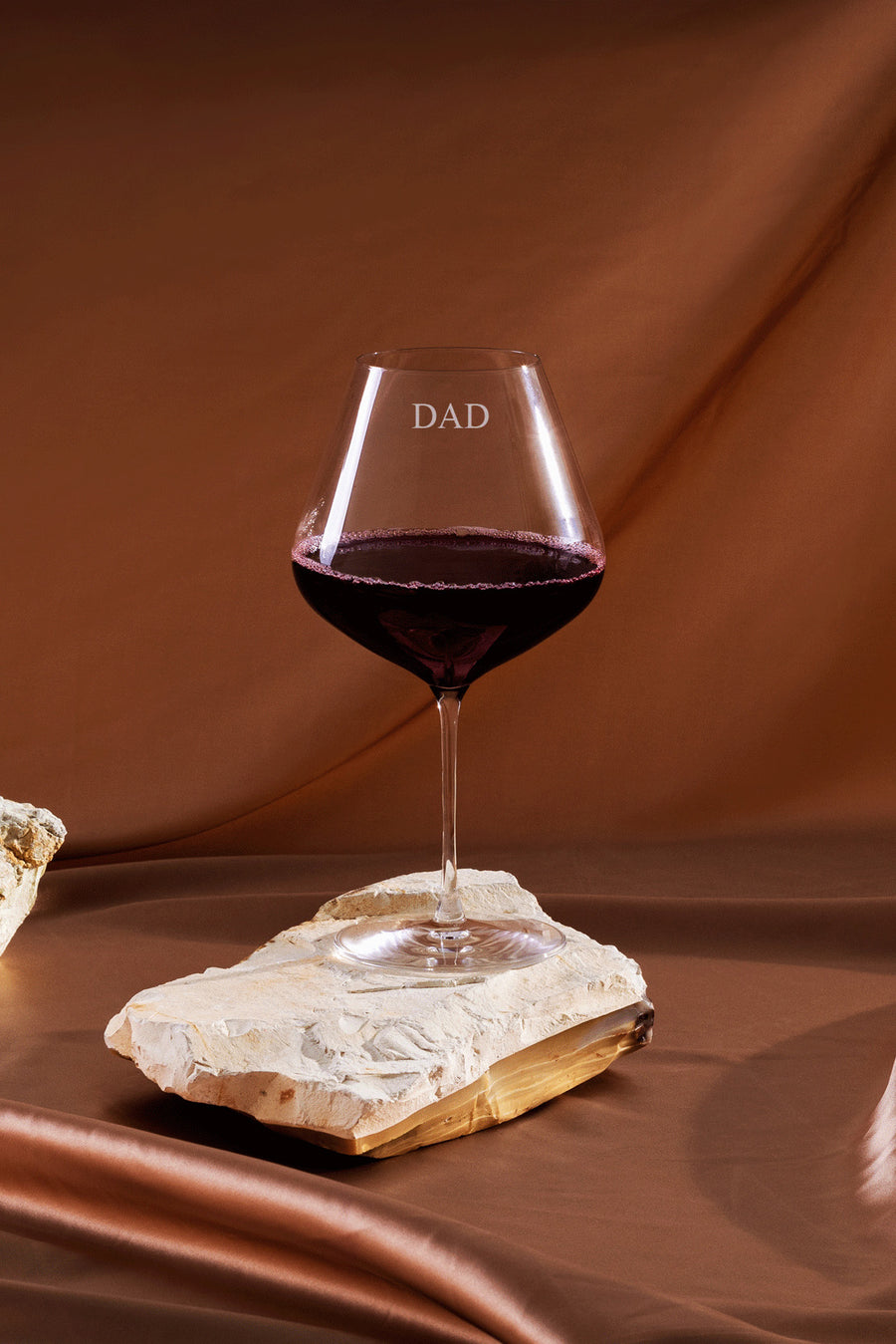 Father's Day 'Dad' Roma Wine Glass