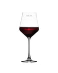 Personalised 'Mum' Margeaux Red Wine Glass