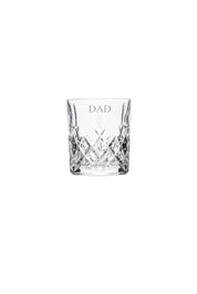 Father's Day 'Dad' Mayfair Whiskey Glass