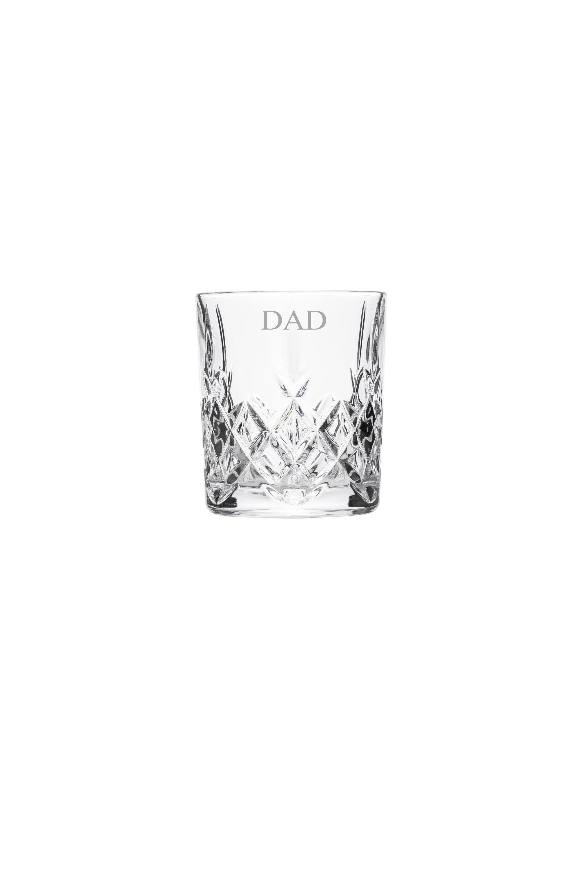 Father's Day 'Dad' Mayfair Whiskey Glass