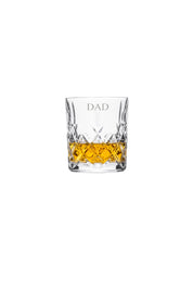 Father's Day 'Dad' Mayfair Whiskey Glass