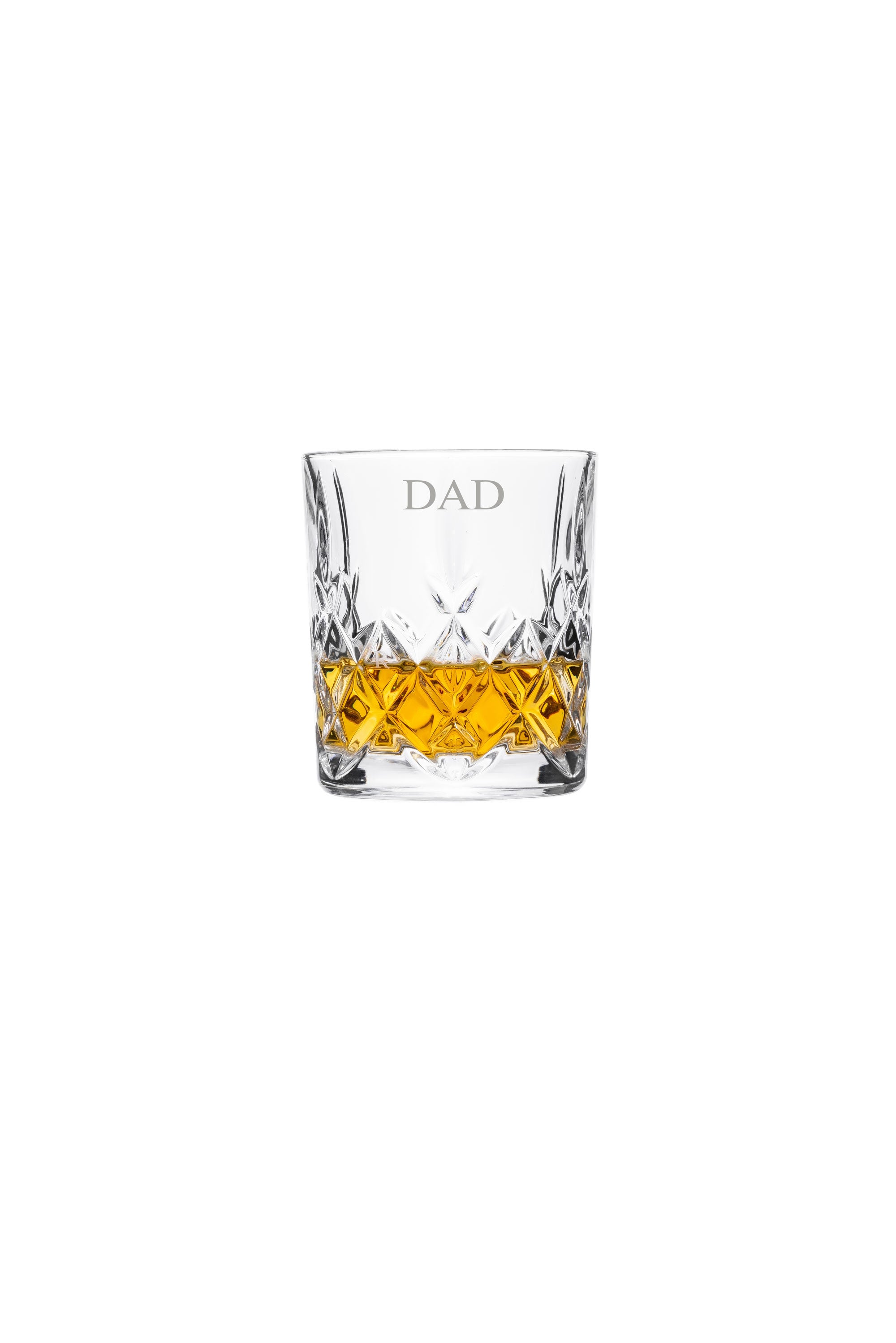 Father's Day 'Dad' Mayfair Whiskey Glass