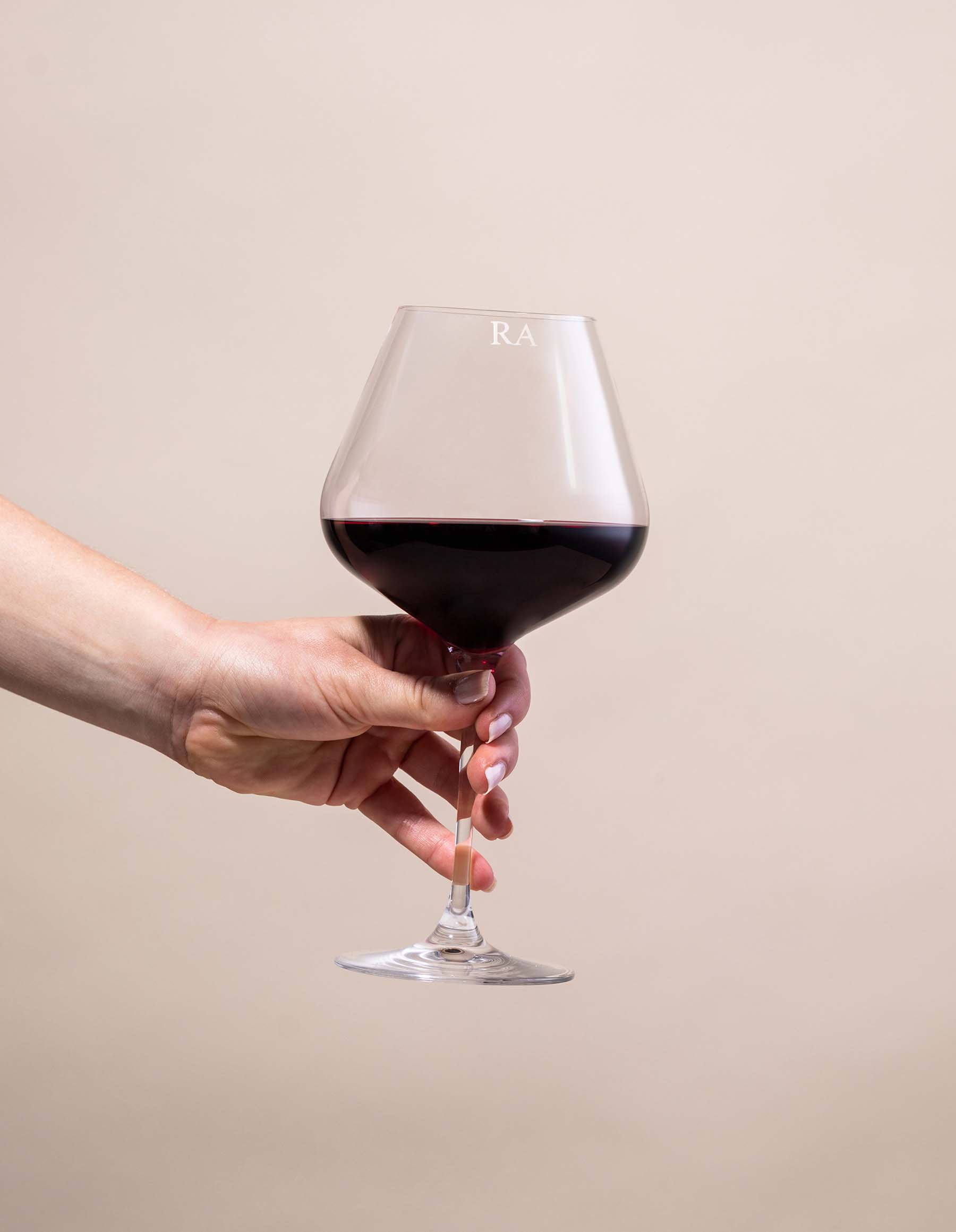 Personalised Roma Red Wine Glass - Single