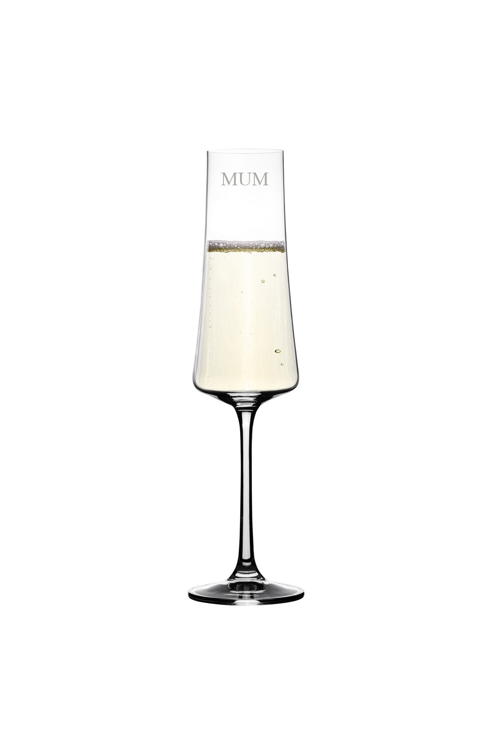 'Mum' Salome Champagne Flute + Personalised Amara Platter