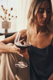 Personalised Roma Red Wine Glass - Set of 2