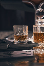 Father's Day 'Dad' Mayfair Whiskey Glass