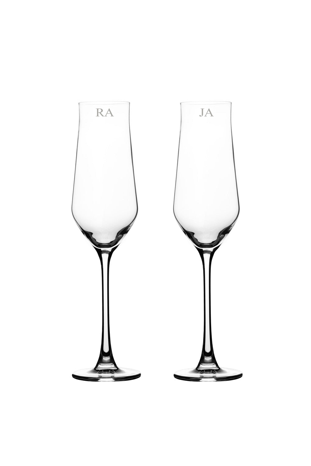 Personalised Margeaux Champagne Flute - Set of 2