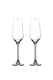 Personalised Margeaux Champagne Flute - Set of 2