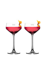 Personalised Margeaux Martini Glass - Set of 2