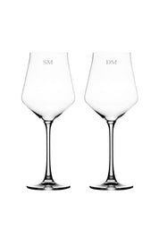 Personalised Margeaux Red Wine Glass - Set of 2