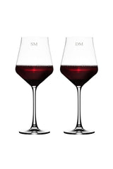Personalised Margeaux Red Wine Glass - Set of 2