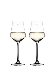 Personalised Margeaux White Wine Glass - Set of 2