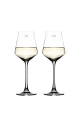 Personalised Margeaux White Wine Glass - Set of 2