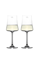 Personalised Salome White Wine Glass - Set of 2