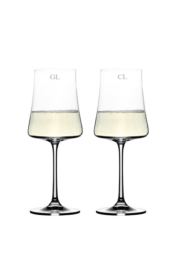 Personalised Salome White Wine Glass - Set of 2