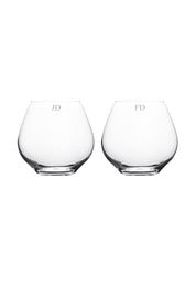 Personalised Vola Stemless Wine Glass - Set of 2